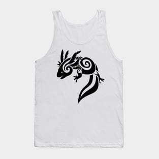 Axolotl Tribal Tattoo Tank Top